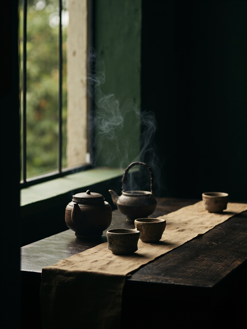 长桌茶席